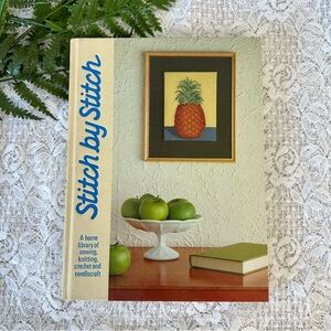 Vintage 1985 Stitch by Stitch #15 Torstar Books Hardcover